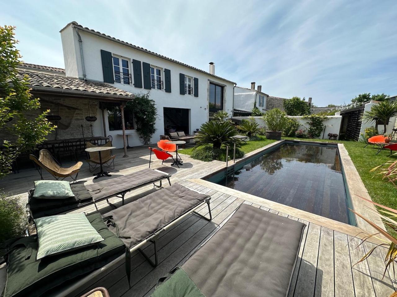 Maisons 322 - Maison La Flamboyante Le Bois-Plage-en-Ré Esterno foto