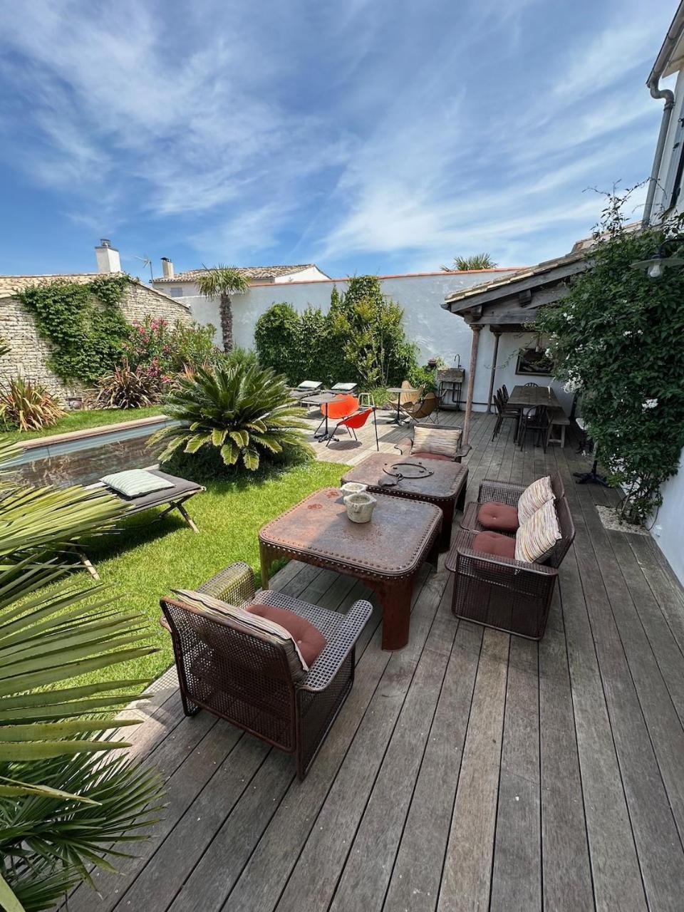 Maisons 322 - Maison La Flamboyante Le Bois-Plage-en-Ré Esterno foto
